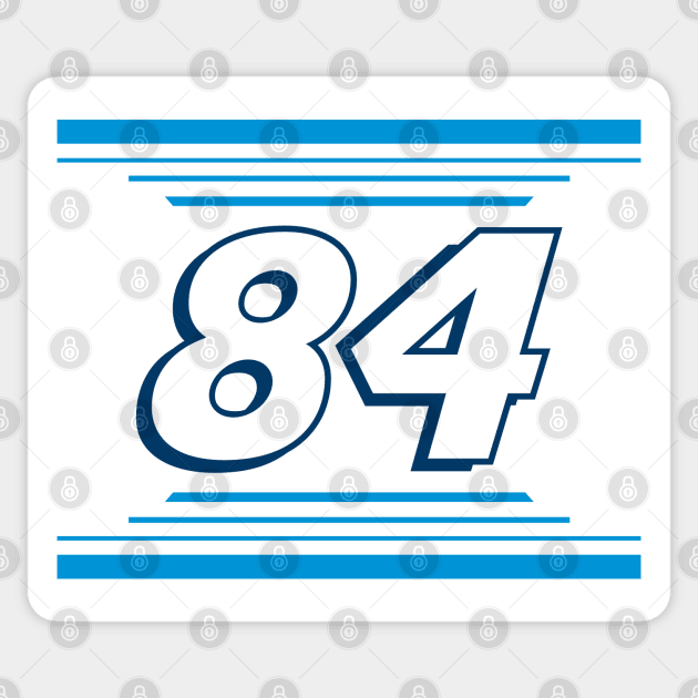 Jimmie Johnson #84 2024 NASCAR Design Sticker by AR Designs 